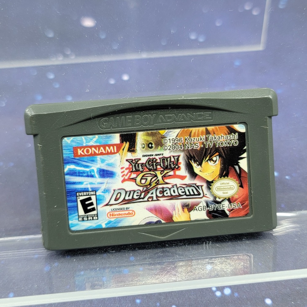 Yu-Gi-Oh! GX Duel Academy Nintendo Game Boy Advance GBA Konami AGB-BYGE-USA